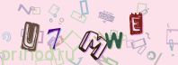 This is a captcha-picture. It is used to prevent mass-access by robots. (see: www.captcha.net)